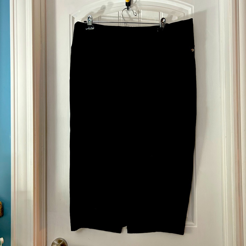 Melissa McCarthy black pencil skirt